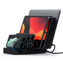 Load image into Gallery viewer, 7-Port USB Charging Station Dock