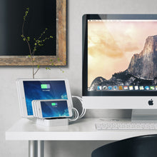 Load image into Gallery viewer, 7-Port USB Charging Station Dock with Type-C Ports