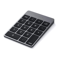 Load image into Gallery viewer, Aluminum Slim Rechargeable Bluetooth Keypad