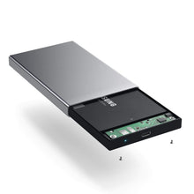 Load image into Gallery viewer, Aluminum Type-C HDD / SSD Enclosure