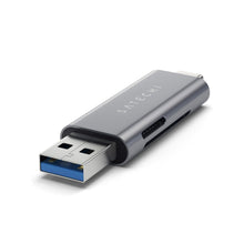Load image into Gallery viewer, Aluminum Type-C USB 3.0 and Micro/SD Card Reader