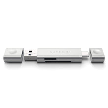Load image into Gallery viewer, Aluminum Type-C USB 3.0 and Micro/SD Card Reader