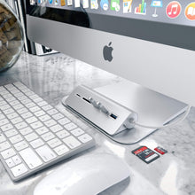 Load image into Gallery viewer, Aluminum USB 3.0 Hub & Card Reader