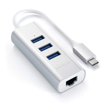 Load image into Gallery viewer, Type-C 2-in-1 USB Hub with Ethernet