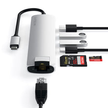 Load image into Gallery viewer, USB-C Slim Multi-Port with Ethernet Adapter