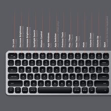 Load image into Gallery viewer, Aluminum Bluetooth Keyboard
