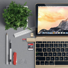 Load image into Gallery viewer, Aluminum Type-C Micro/SD Card Reader
