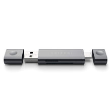 Load image into Gallery viewer, Aluminum Type-C USB 3.0 and Micro/SD Card Reader
