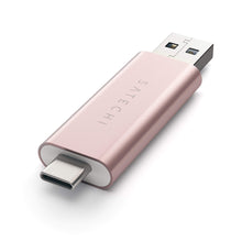 Load image into Gallery viewer, Aluminum Type-C USB 3.0 and Micro/SD Card Reader
