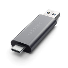 Load image into Gallery viewer, Aluminum Type-C USB 3.0 and Micro/SD Card Reader
