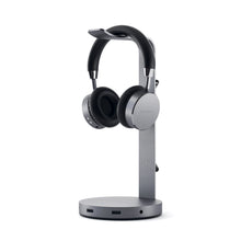 Load image into Gallery viewer, Aluminum USB Headphone Stand
