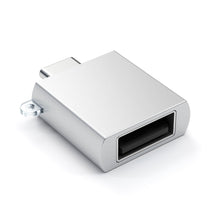 Load image into Gallery viewer, Aluminum USB-C to USB-A 3.0 Adapter
