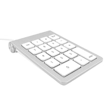 Load image into Gallery viewer, Aluminum USB Numeric Keypad
