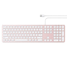 Load image into Gallery viewer, Aluminum Wired USB Keyboard
