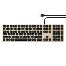 Load image into Gallery viewer, Aluminum Wired USB Keyboard
