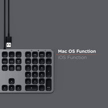 Load image into Gallery viewer, Aluminum Wired USB Keyboard
