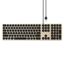 Load image into Gallery viewer, Aluminum Wired USB Keyboard
