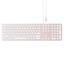 Load image into Gallery viewer, Aluminum Wired USB Keyboard
