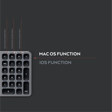 Load image into Gallery viewer, Compact Backlit Bluetooth Keyboard
