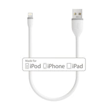 Load image into Gallery viewer, Flexible MFi-Certified Lightning USB Cable - 10 Inches
