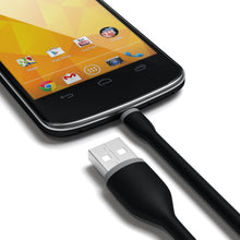 Load image into Gallery viewer, Flexible Micro USB to USB Cable - 10 Inches
