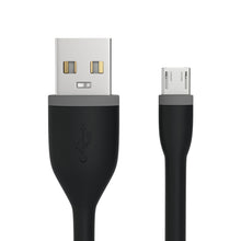 Load image into Gallery viewer, Flexible Micro USB to USB Cable - 10 Inches
