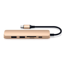 Load image into Gallery viewer, Slim Aluminum Type-C Multi-Port Adapter V2
