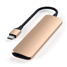 Load image into Gallery viewer, Slim Aluminum Type-C Multi-Port Adapter V2
