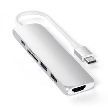 Load image into Gallery viewer, Slim Aluminum Type-C Multi-Port Adapter V2
