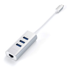 Load image into Gallery viewer, Type-C 2-in-1 USB Hub with Ethernet
