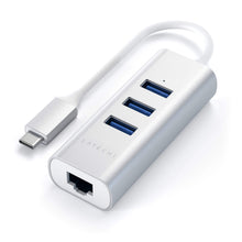 Load image into Gallery viewer, Type-C 2-in-1 USB Hub with Ethernet
