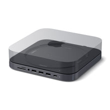 Load image into Gallery viewer, Type-C Aluminum Stand &amp; Hub for Mac Mini
