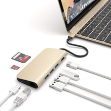 Load image into Gallery viewer, Type-C Multi-Port Adapter 4K with Ethernet
