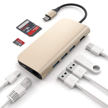 Load image into Gallery viewer, Type-C Multi-Port Adapter 4K with Ethernet
