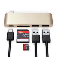 Load image into Gallery viewer, Type-C Pass-Through USB Hub
