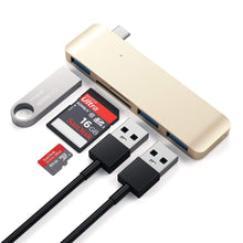 Load image into Gallery viewer, Type-C USB 3.0 3-in-1 Combo Hub
